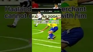 The GOAT Striker 🔥🐐 #footballshorts #ronaldo #haaland