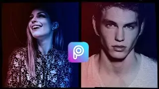 Dual Tone Secret Effect Editing | Picsart Tutorial | Dark Tone Effect
