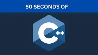 C++ in 50 Seconds