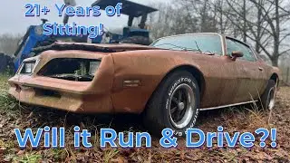 FIELD FIND Pontiac Firebird Rescue! Will it Drive After 21+ Years? Pt.2