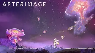 Afterimage - Warrior Fungus Boss Fight (No Damage Advance Mode)