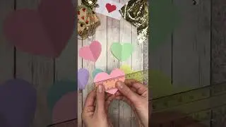 Easy Birthday Card🎂Gift Ideas for Valentine’s Day💖#shorts #diy #tutorial #birthday #fyp #bff
