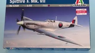 Inbox Review - ITALERI - Spitfire F. Mk.VII - 1:72 Scale