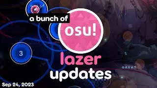 lazer updates - September 24, 2023