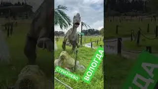 ДИНОЗАВРЫ В ВОЛОГДЕ! СТРИЗНЕВО!