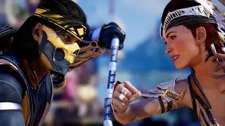 Takeda Meets Megan Fox | Takeda Vs Nitara All Intro Dialogues - MK1