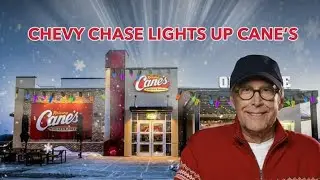 Chevy Chase Lights Up Raising Cane’s in Morton Grove, Illinois