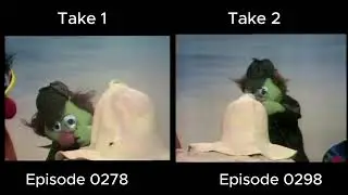 Sesame Street Take Comparison: Ernie buries Bert in the sand (1971)
