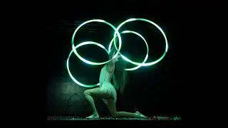 Numéro hula hoop led
