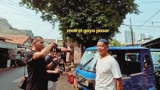 POV street photography indonesia Kwitang market | lumix gx7