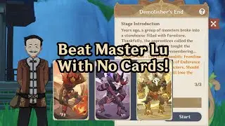 Beat Master Lu NPC Challenge Without Using Any Card - Genshin Impact TCG