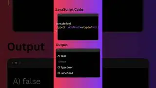 #51 JavaScript Interview Question 