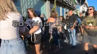 The line to meet The Ace Family...
