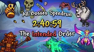 Terraria All Bosses Set Order in 
