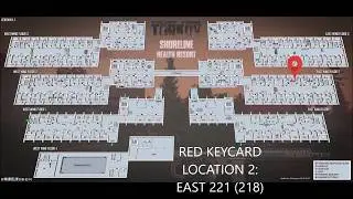 Red Keycard Location 2 - E221