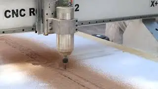 “This CNC was built by the Afghan Robotic Team. You can check it out here with me.”