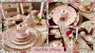 Fall Tea Party