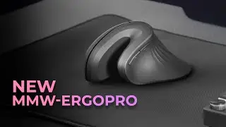 Vertical Ergonomic Mouse Pro-Grip Foldable Design MMW-ERGOPRO | Mars Gaming