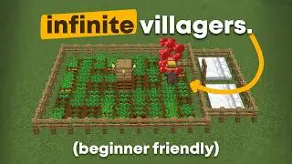 EASIEST Minecraft Villager Breeder | INFINITE Villagers Minecraft 26.1+ (Java)