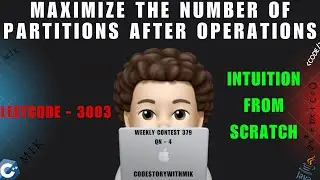 Maximize the Number of Partitions After Operations | Leetcode Weekly Contest 379 | Leetcode 10038