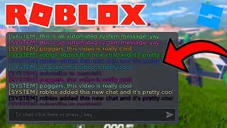 How to make SYSTEM MESSAGES in the NEW CHAT in ROBLOX (TextChatService)