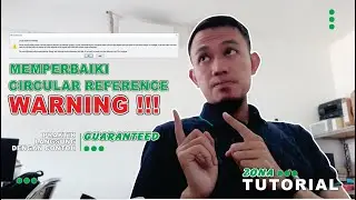 MEMPERBAIKI ERROR CIRCULAR REFERENCE WARNING | ZONA TUTORIAL | ZONA EXCEL