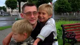 Русский Ник Вучич! Мужчина без рук и ног,бизнесмен и отец 3 детей