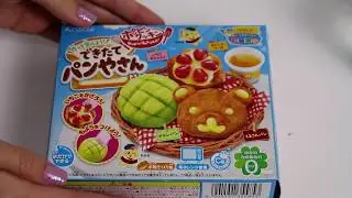 ASMR 和菓子 JAPANESE CANDY | Fresh Bakery Popin Cookin Turtle Melonpan