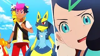 Shiny Rayquaza VS Legendaries - Roy Catches Shiny Lucario - Pokemon Horizons Episode 89 AMV