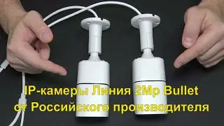 IP-камеры Линия 2Mp Bullet от Российского производителя ПО Линия 8. Интерфейс и базовая настройка