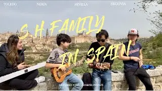 S.H Family Busking in Spain