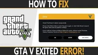 Fix GTA V Game error in 3 minutes | Steam failed to initialize,Please exit and try again
