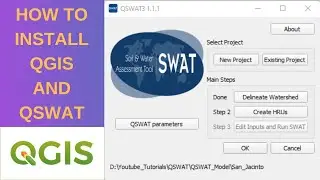 SWAT T1: How To Install QSWAT and SWAT+ in QGIS