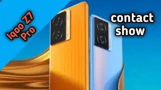 How To Show Contact In Iqoo Z7 Pro, Contact So Kaise Karen In Iqoo Z7 Pro,Iqoo Z7 Pro,