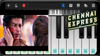 Chennai Express Movie Sad😢😢 BGM Mobile Piano🎹 (Walk Band)