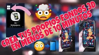 CREAR IMAGENES EN 3D Y COLOCARLAS DE FONDO HD ANDROID |FACIL & RAPIDO 2O20|