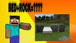 #shorts  BED+ROCK=???? WTF Minecraft logic