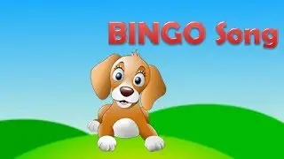 BINGO Song with Lyrics. Bingo Nursery Rhyme. There was a farmer had a dog Song.