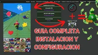 🔥 Guia Mas  Completa Instalacion Y Configuracion TIK TOK - GTA V Rey de la colina juego interactivo💰