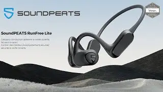 SoundPEATS RunFree Lite Bluetooth 5.3 Air Conduction Headphones - Android & iOS - Unboxing