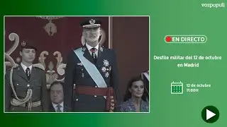 🔴 EN DIRECTO | Desfile militar del 12 de octubre en Madrid