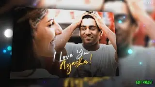 Ayesha Vinod Love Edit | Thattathin Marayathu | Inspired Alight Motion Preset
