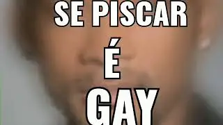 Se piscar...