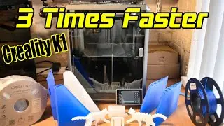 The Creality K1 3d Printer Is Three Times Faster At Printing Thin Wall!