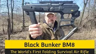 Black Bunker BM8 The World's First Folding Survival Air Rifle