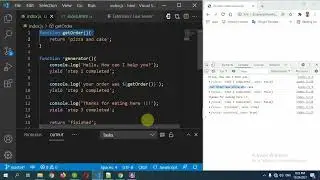 Generators in Java Script