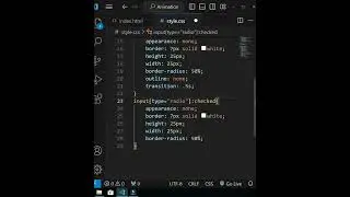 How to use Radio Button animation using html and css | HTML CSS 