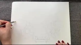 DIABLADA MASK - DIBUJO A LÁPIZ