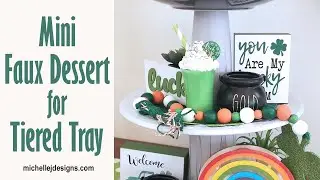 Mini Faux Dessert for Tiered Tray