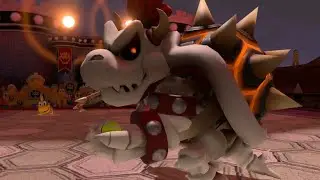 Bowser Turns into Dry Bowser?!